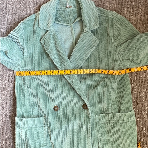 Free People Graceland Sage Green Corduroy Suit Set - Picture 11 of 14